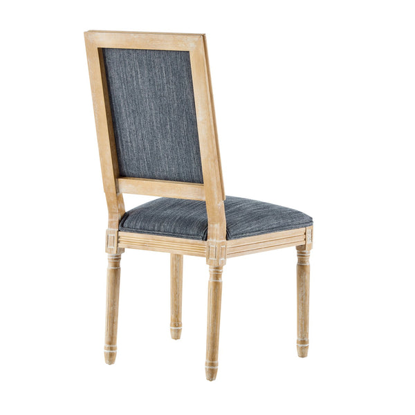 English Elm Christopher Knight Home® - [Set Of 6] Vintage French Country Dining Chairs - Elegant Cane Backrest & Padded Seats - Rustic Charm N767P263677H_6
