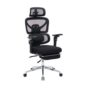 English Elm Ergonomic Mesh Home Office Chair with Massage Lumbar 6d Arms and 4d Headrest W2069P454356