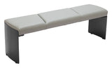 Mur Bench Gray 110335 Zuo Modern