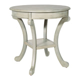 OSP Home Furnishings Vermont Accent Table Antique Greystone