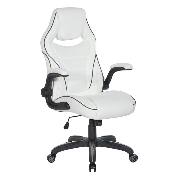 OSP Home Furnishings Xeno Gaming Chair White