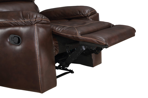 OSP Home Furnishings Santiago Recliner  Espresso