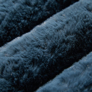 English Elm 90.0"Oversized Modular Sectional Sofa Plush Foam & Pocket Springs, Ready-to-Use 2-Piece Set for Living Room Comfort and Mobility (No Assembly) Dark Blue N723S9701C