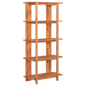English Elm Christopher Knight Home® - 4-Tier Acacia Wood Bookcase with Anti-Tip Kit, Heavy-Duty Open Shelves Holds 120 lbs Each, Sleek Storage Solution Teak N758P294084T