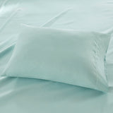 Madison Park 3M Microcell Casual Luxurious Brushed Microfiber Deep Pocket Sheet Set MP20-2389 Seafoam