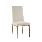 Madison Park Captiva Transitional Dining Side Chair (Set of 2) MP108-0642 Cream