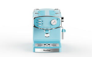 English Elm Plum Semi-automatic Espresso Machine with Steam Wand and 20-bar Pump for Home W1002P414509