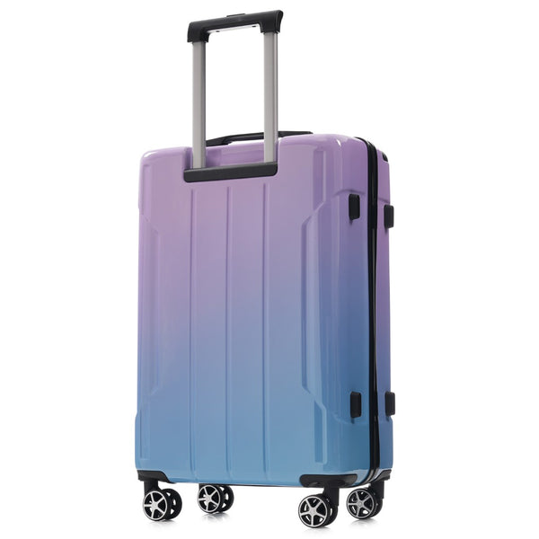 English Elm Luggage 3 Piece Polycarbonate Hardshell Set with Tsa Lock and Spinner Wheels for Travel N730P298383M