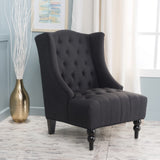 Christopher Knight Home® - Noble House - Toddman High-Back Fabric Club Chair