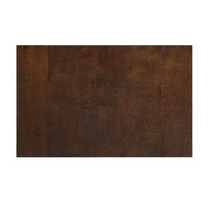 English Elm 29"- Extendable Dining Table with Rubberwood Legs, Space-Saving Folding Design Fits 4, Durable 250lb Capacity Brown N752P216387D