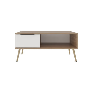 English Elm Lavelle Melamine Wood Coffee Table Compact Modern Design for Living Room Spaces B092P474477