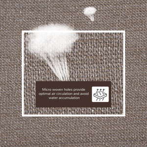 English Elm Outsunny 13' X 20' Uv-Blocking Sun Shade Sail Canopy For Patios, Decks & Yards - Brown With D-Rings W2225P217699-GIGA