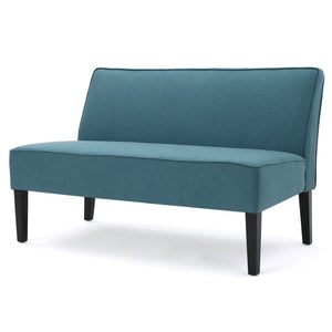 English Elm 50'' Linen Upholstered Loveseat Solid Wood Frame Modern Seating for Small Spaces N771P376540R