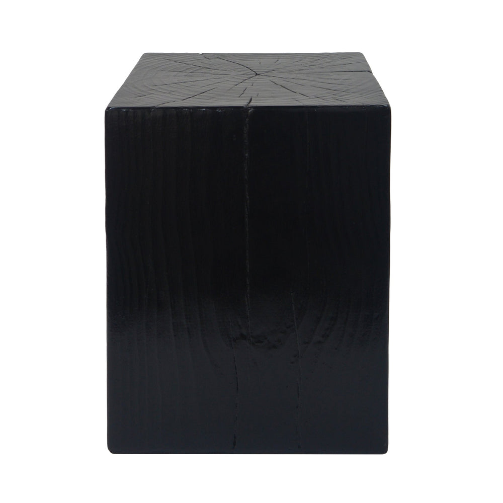 English Elm Christopher Knight Home® - Retro Square-Column Side Table Set with Wood-Look MGO Finish, Stackable End Tables for Living Room Black N770S372B98B99B