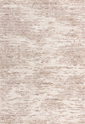 Unique Loom Oasis Water Machine Made Abstract Rug Brown, Beige/Ivory 10' 0" x 14' 0"