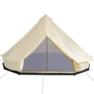 English Elm Outsunny 10 Person Glamping Yurt Tent Waterproof Polyester Family Outdoor Shelter W2225P200508