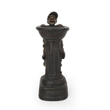 Christopher Knight Home® - Noble House - Arno Children Playing Water Fountain, Brown