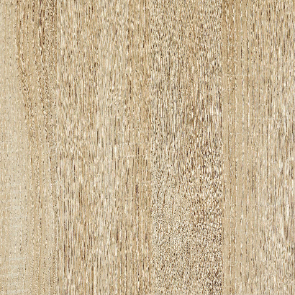 English Elm Gwen High Gloss White End Table With Natural Sled Base - Modern Accent For Small Spaces & Decor B062P333452