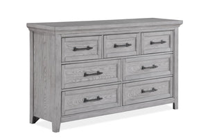 English Elm Contemporary Elegant Tall Chest 38x18x52 in Gray Finish Wooden Bedroom Dresser with Metal Pulls Light Gray 68 L x 22 W x 43 H B011P228544