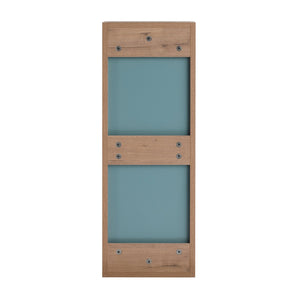 English Elm 10'' Wall Mounted Mirrored Bathroom Cabinet Plywood Build with Soft Close Hinge Storage W999P470298