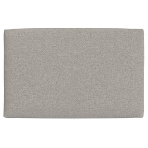 English Elm Rebecca Rectangular Storage Ottoman Coffee Table with Lift-Up Lid, Faux Leather, Spacious Seat Gray B136P364278