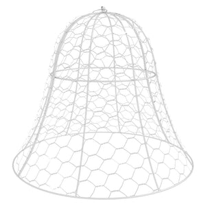 English Elm Outsunny Garden Chicken Wire Cloches - 6 Pack Metal Plant Protectors For Seedlings & Herbs W2225P200895-GIGA