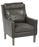 OSP Home Furnishings Colson Armchair Pewter