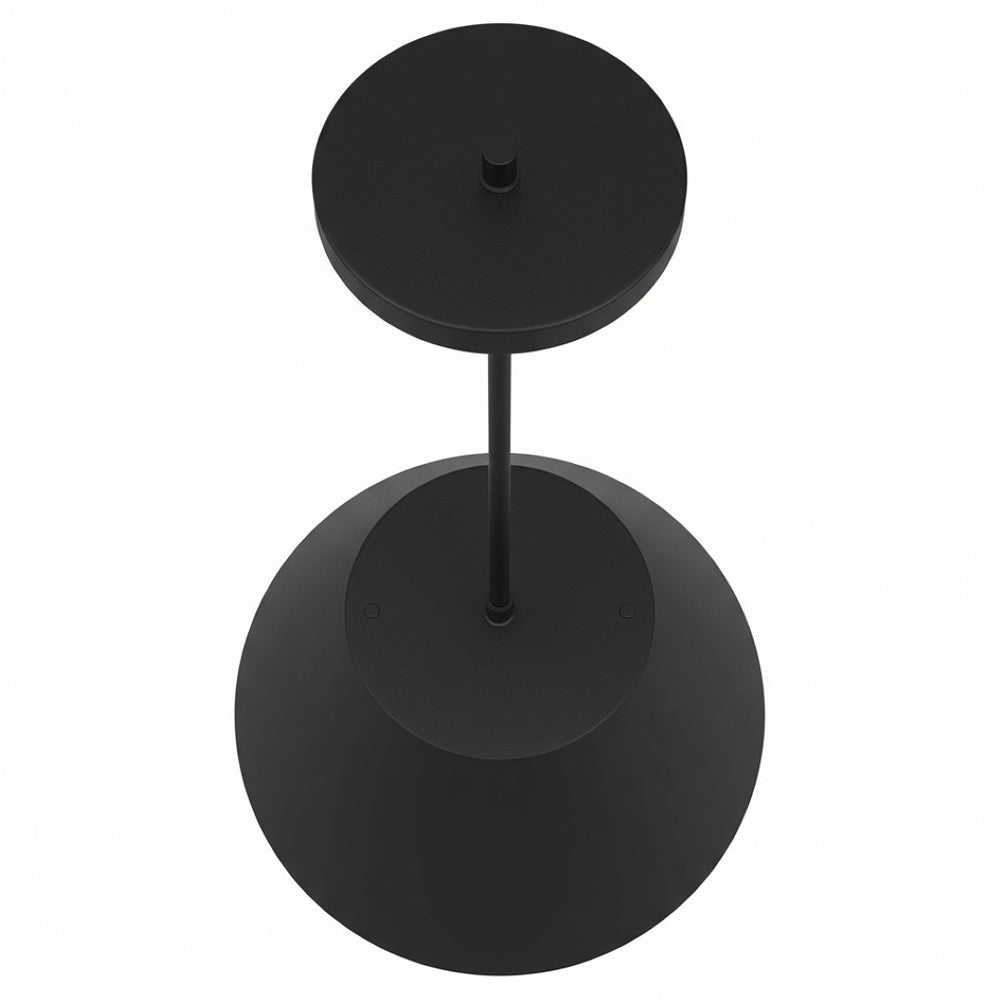 English Elm 16 Inch Sculptural Matte Pendant Light with Etched Glass Diffuser for Kitchen or Dining Black B370P403644