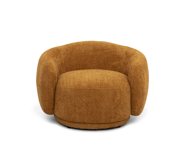 VIG Furniture Divani Casa Andrew - Modern Orange Fabric Sofa Set VGEV-B1830-SOFA-SET-ORG