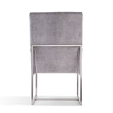 Manhattan Comfort Element Modern 6-Piece Dining Chairs Grey 4-DC2930-GY