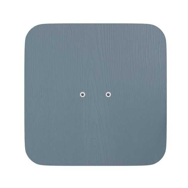 English Elm Perry Poly Resin Square Replacement Seats for Stylish Metal Barstools in All-Weather Durability Teal-Blue 4-JJ-SEA-PL02-CB-GG