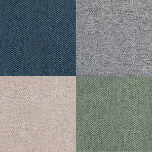 Bailey Ottoman in Multicolor with Gold Feet- Set of 4 4-OT003-GD Manhattan Comfort