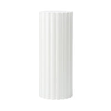 Tall Reverse Fluted Table Custom Color 400073-CUSTOM-WILDWOOD Wildwood