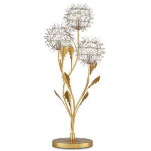 Dandelion Silver & Gold Table Lamp