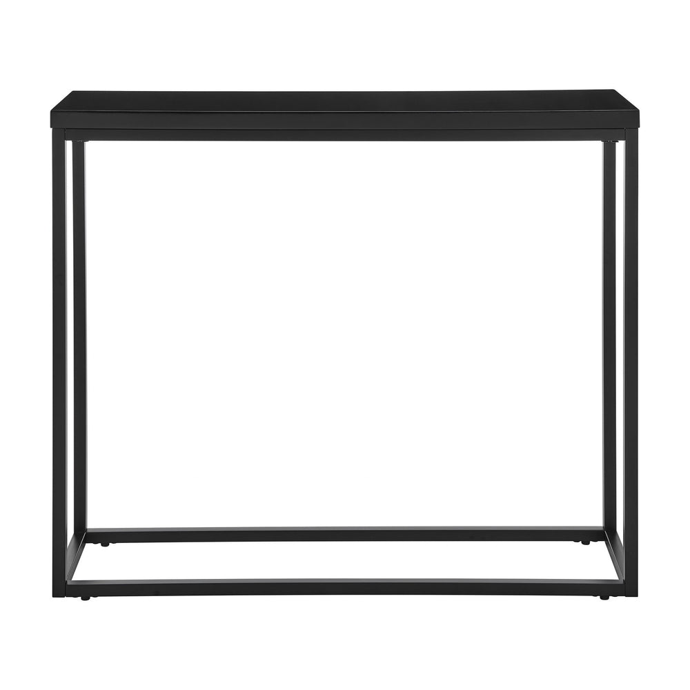 Homeroots 35" Black Frame Console Table   400514