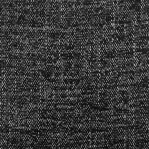 Homeroots Set Of Two Leaf Dark Gray Fabric And Black Dining Chairs  Metal 400688