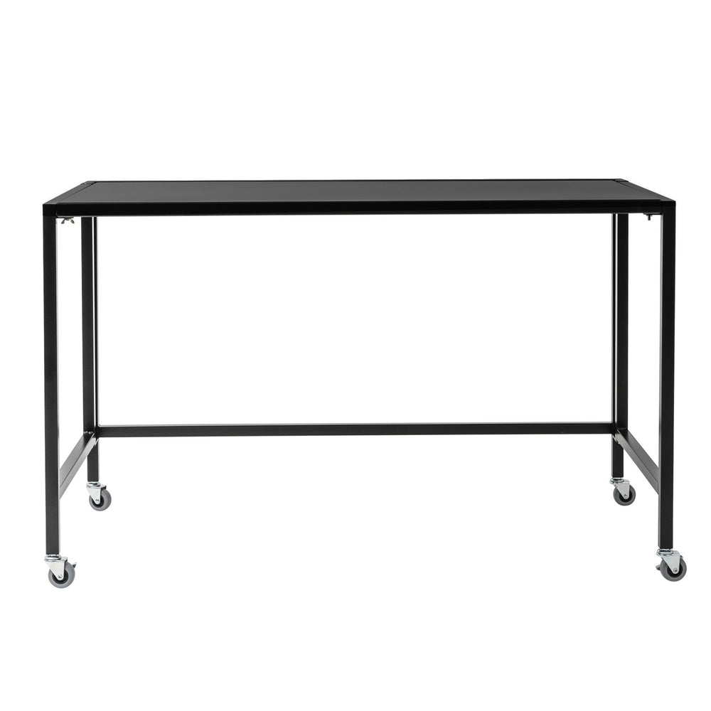 Homeroots 47" Black Writing Desk   400742