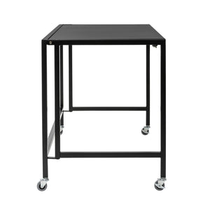 Homeroots 47" Black Writing Desk   400742