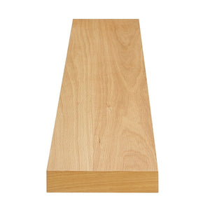 HomeRoots 75" Natural Wooden Floating Shelf - Minimalist Wall-Mount Storage for Modern & Traditional Spaces 400825