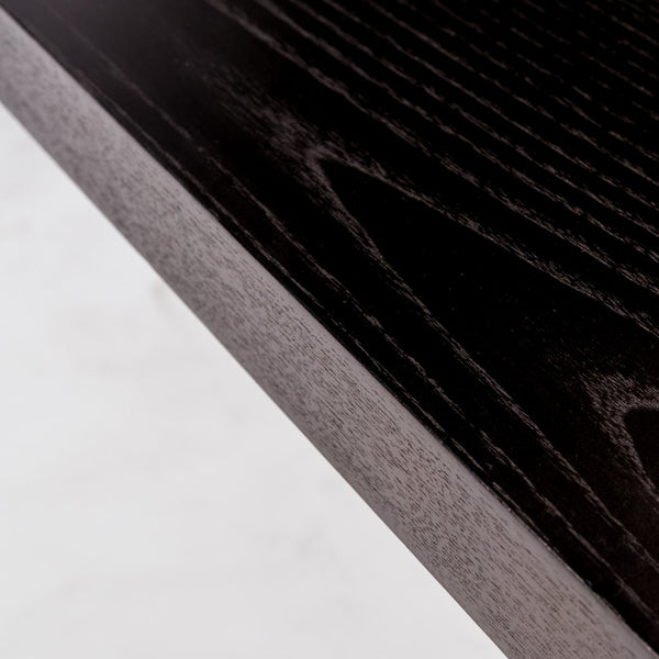 Homeroots 75" Espresso Wooden Wall Mounted Floating Shelf  Wood ,Veneer 400827