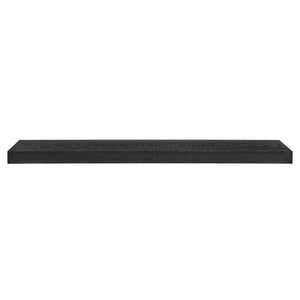 HomeRoots 43" Black Wooden Floating Shelf - Modern Minimalist Design for Stylish Storage & Display Solutions 400830