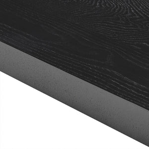 HomeRoots 43" Black Wooden Floating Shelf - Modern Minimalist Design for Stylish Storage & Display Solutions 400830