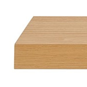 HomeRoots 43" Natural Light Brown Wooden Floating Shelf - Minimalist Design for Stylish Home Display & Storage 400831