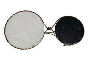 Homeroots Mid Century Dual Rim Coffee Table   400889