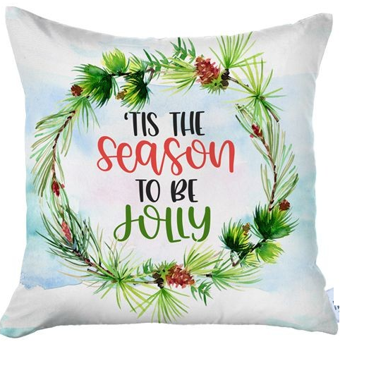 Homeroots Set Of Two Multicolor Zippered Polyester Text Throw Pillow   400906