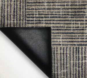 HomeRoots 2' X 6' Stylish Washable Runner Rug with Modern Geometric Design for High-Traffic Spaces and Homes 401014