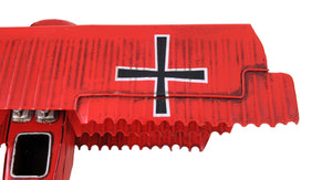 Homeroots C1916 Red Baron Fokker Triplane Model Sculpture  Metal 401096