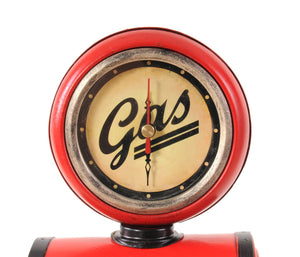 Homeroots 21" Red Metal Hand Painted Tabletop Sculpture  Metal 401102