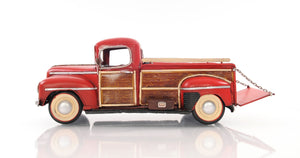 Homeroots C1942 Ford Pickup Truck Sculpture  Metal 401116