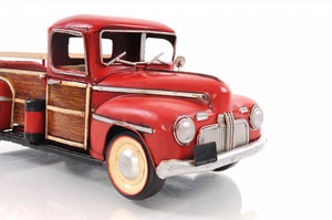 Homeroots C1942 Ford Pickup Truck Sculpture  Metal 401116